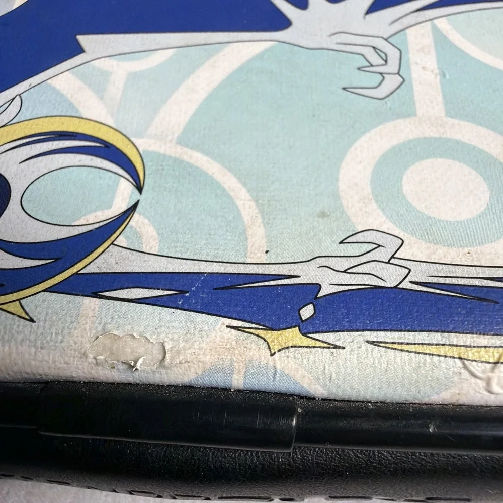 Nintendo DS Pokemon Travel Game Carrying Case Blue Cover Damage Used